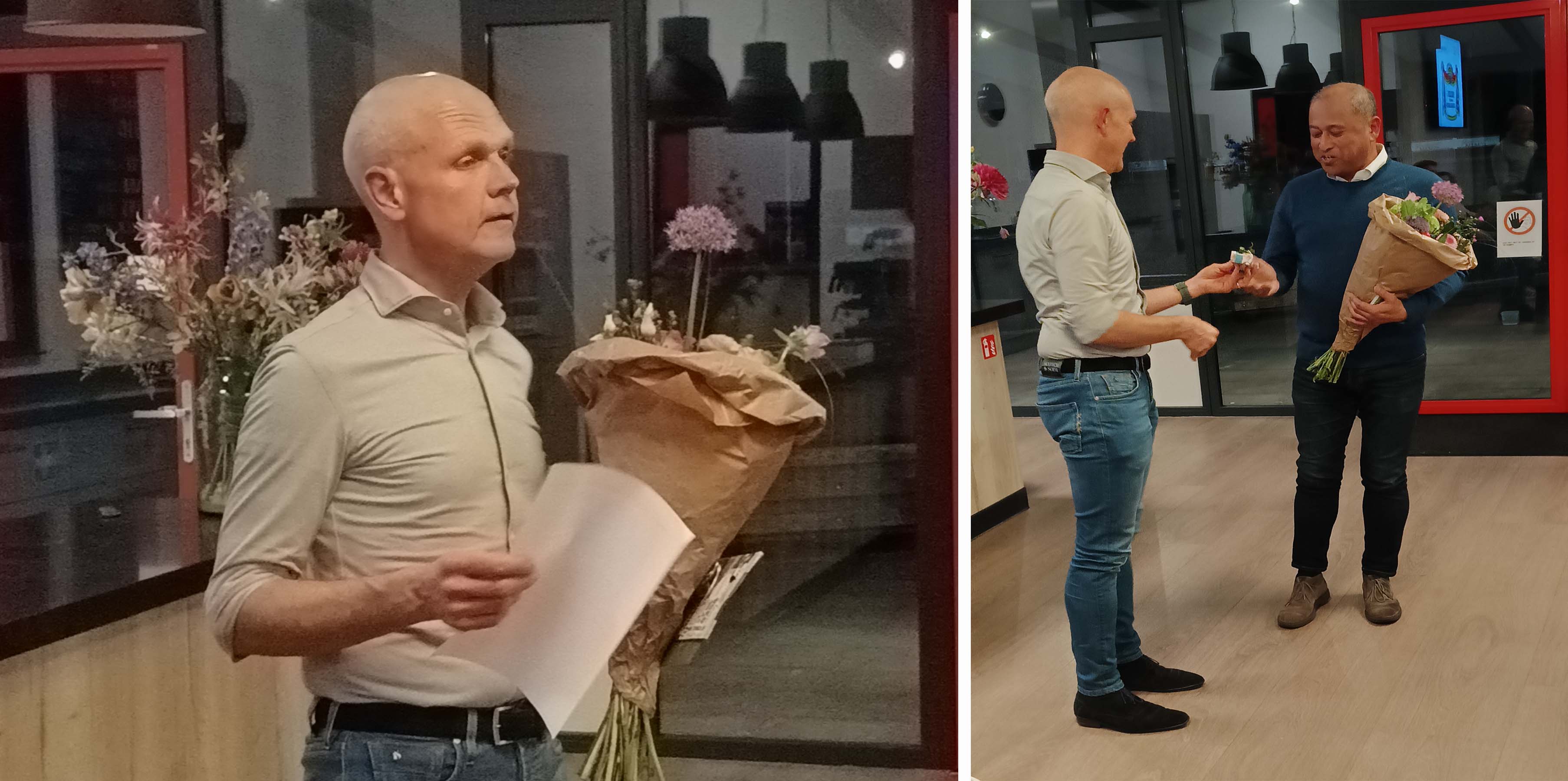 Afscheid en huldiging tijdens de ALV