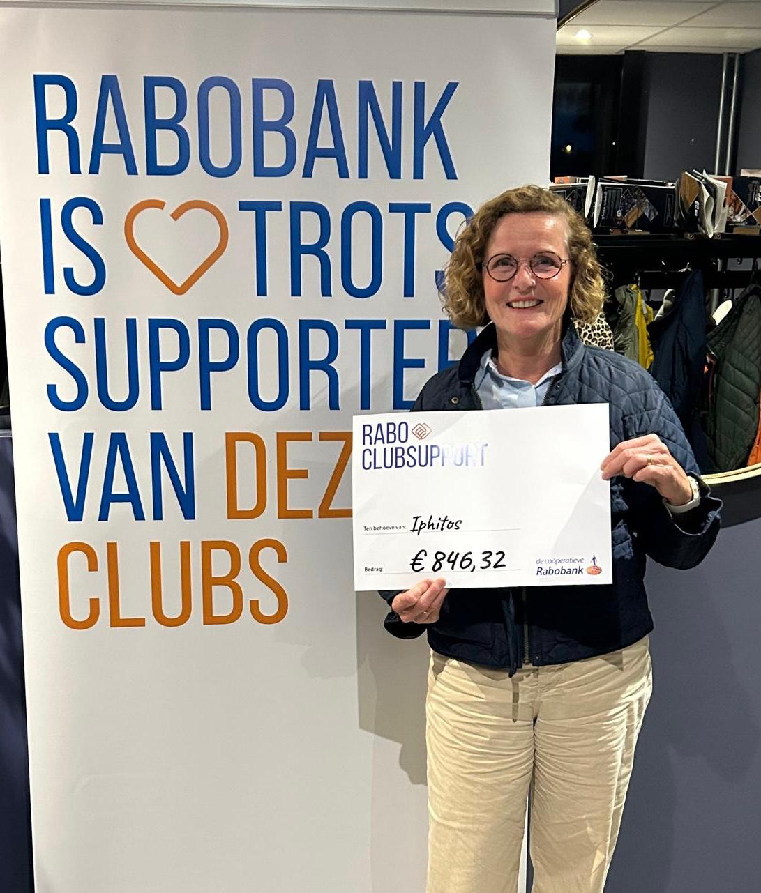 Mooi bedrag dankzij RaboClubSupport